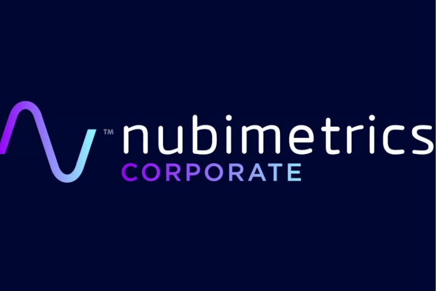 Logotipo da Nubimetrics Corporate, empresa brasileira que aplica inteligência artificial para análise de dados no e-commerce.