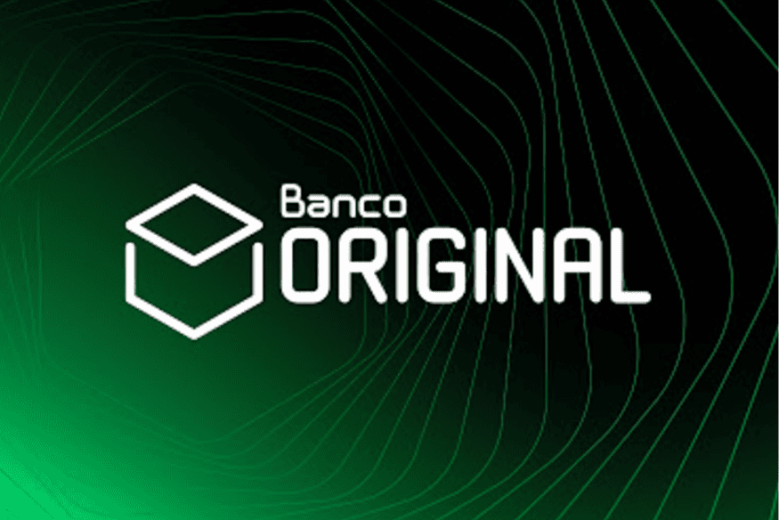 Logotipo do Banco Original, instituição financeira digital brasileira com forte investimento em inteligência artificial.