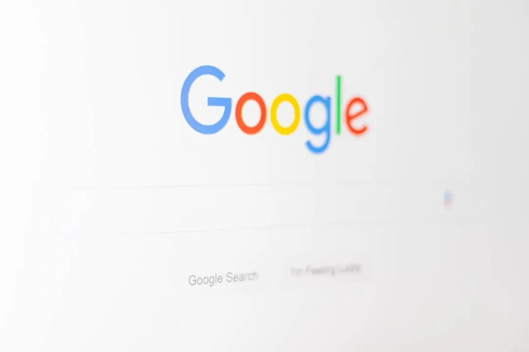 Página de resultados do Google com foco em autoridade de conteúdo