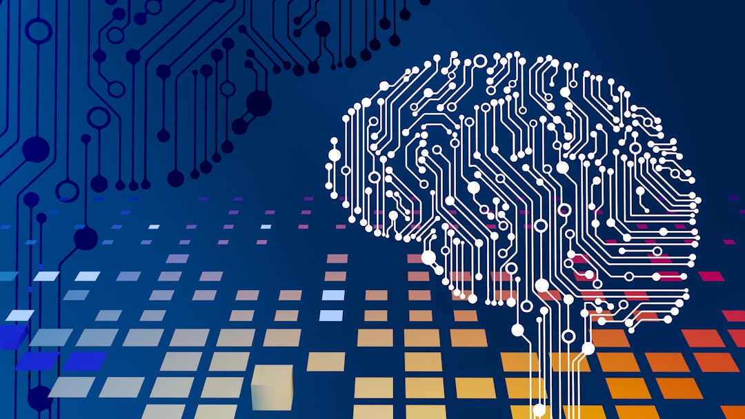 Interface de aplicativo bancário com elementos de inteligência artificial em smartphone